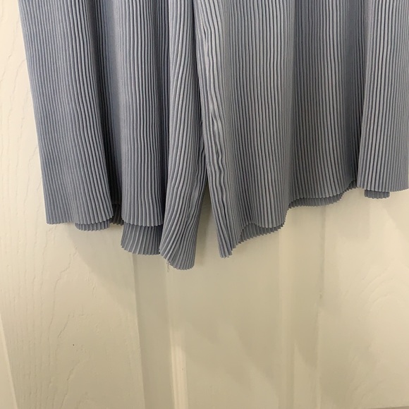 ZARA Wide Leg Pleated Pants Culottes - Picture 11 of 12